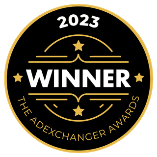 2023 AdExchanger Awards winner badge