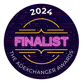 2024 AdExchanger Awards finalist badge