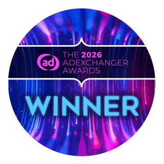 2026 AdExchanger Awards winner badge